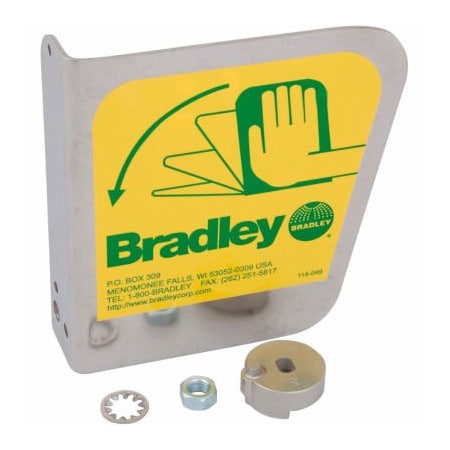 Bradley Bradley S30-071 Eyewash Handle Prepack, Stainless Steel, 1/2" S30-071